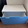 Ikea Blue Smastad Bench / Box with Storage Image 2