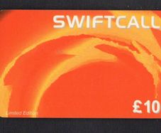 Ireland IR10 Swiftcall Limited Edition Orage Earth Calling Card Phonecard used