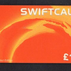 Ireland IR10 Swiftcall Limited Edition Orage Earth Calling Card Phonecard used