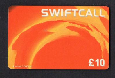 Ireland IR10 Swiftcall Limited Edition Orage Earth Calling Card Phonecard used