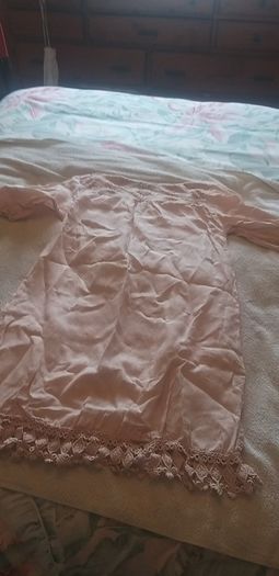 Pink Linen Dress