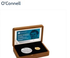 Daniel OConnell Gold and Silver Two Coin Proof Set 2025 limted to 250