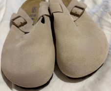Birkenstock clogs / cream / new