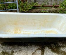 Old Cast Iron Bath for Sale