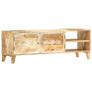 TV Cabinet 120x30x40 cm Solid Mango Wood Image 7