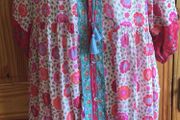 Gudrun Sjoden Organic Cotton Floral Summer Dress XL can post