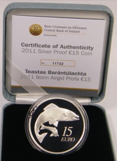2011 Silver Proof Salmon Coin