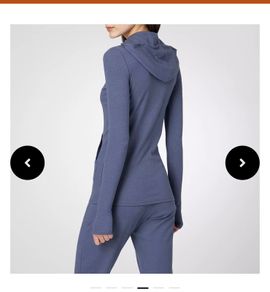 Brand new Commando luxury rib hoodie