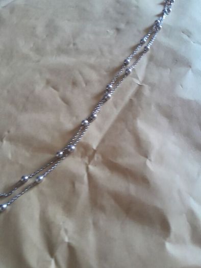 ladies silver chain