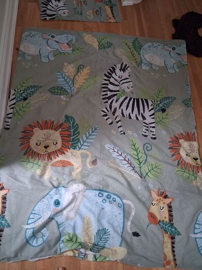 Toddler bed duvet, mattress and cover