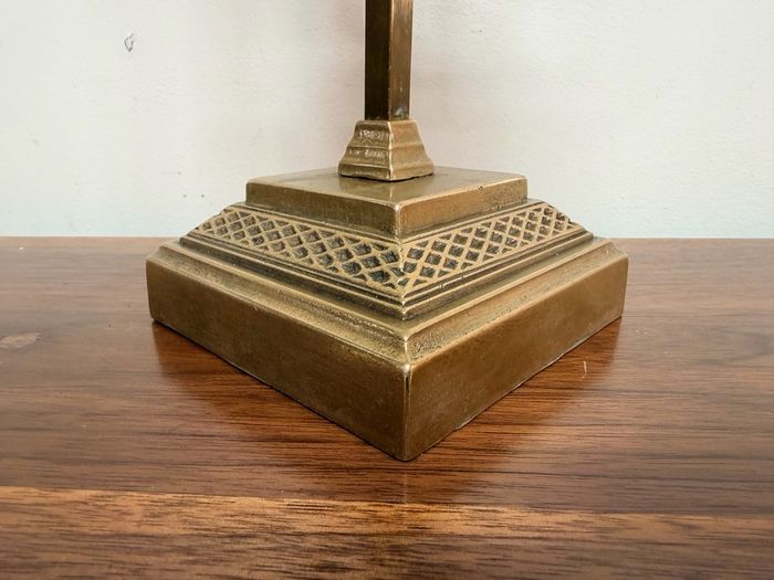 Early 20th Century Brass Fire Irons Set on Stand