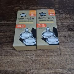 Tommee Tippee anti-colic teats 6m+