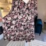 Ladies Pink Floral Mini Dress or Long Top from Yours. Size UK 22-24 / EU 50-52 Image 8
