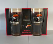 Guinness boxed glass set