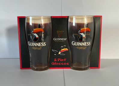 Guinness boxed glass set