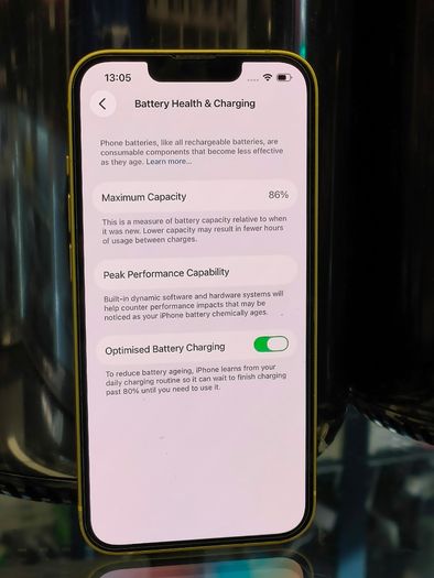 Apple iPhone 14, 128GB, Yellow - Unlocked - Battery: 86%