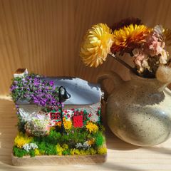 Handcrafted tiny wooden cottage!!