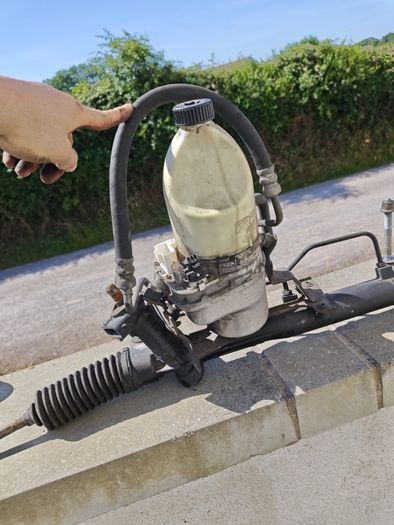 Saab 93 steering rack and pump