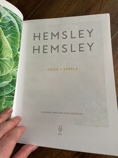 Hemsley Good + Simple  cook book