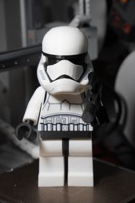 3D printed Storm Trooper figure