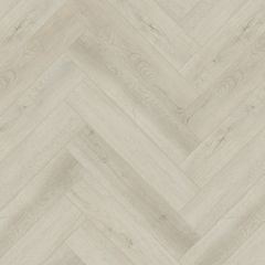 Dakota Oak SPC Vinyl Herringbone Flooring 60x12.5cm