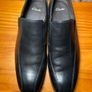NWOB Clarks Gadwell Stride Mens Black Leather Slip-On Loafers UK10 Image 6