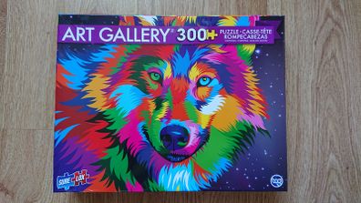 Colourful Wolf Puzzle