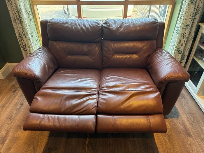 Brown Leather recliner