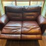 Brown Leather recliner Image 2