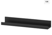 Ikea black picture ledge