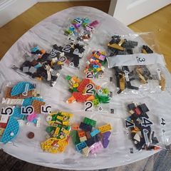 sealed bags of lego