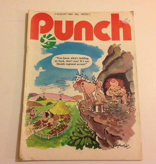 3 Vintage 1980s Punch Magazines