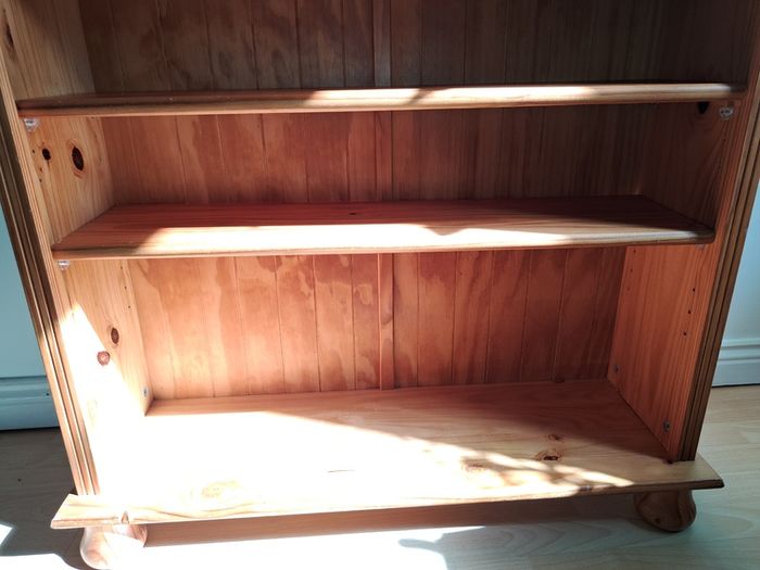 Wooden bookcase