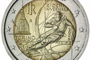 2 Euro Turin Winter Olympics 2006