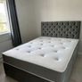 Divan Double & King Size Bed Frame With Mattress Image 9