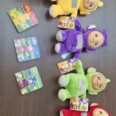 Teletubbies job lot teddies,toy and books