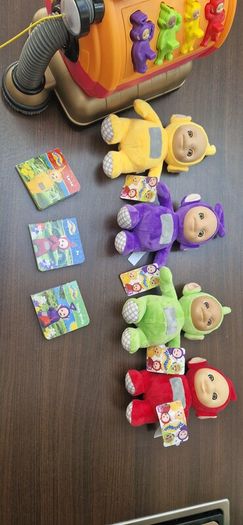 Teletubbies job lot teddies,toy and books