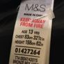 Girls stunning M&S dress age 13 Image 3