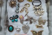 Irish Vintage Brooches Bulk