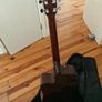 Mahagony Acoustic Steel Guitar including Capo, Case and picks Image 5