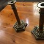 Brass type reeded c stick Image 2