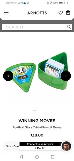 Trivial pursuit bite size football