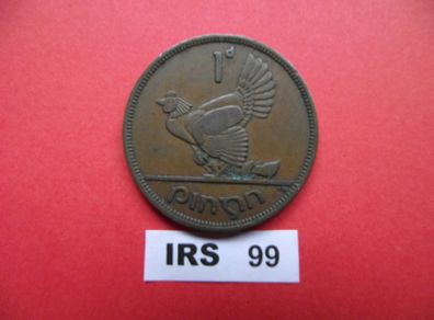 Irish Republic. One Penny (1940) Rare Year!