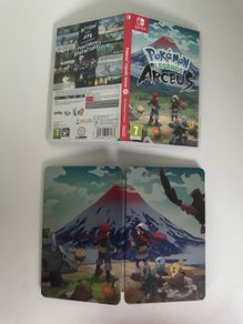 Nintendo Switch Pokemon Arceus game with Steelbook