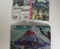 Nintendo Switch Pokemon Arceus game with Steelbook