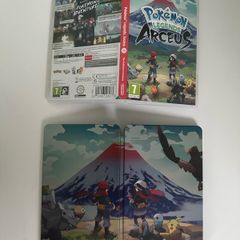 Nintendo Switch Pokemon Arceus game with Steelbook