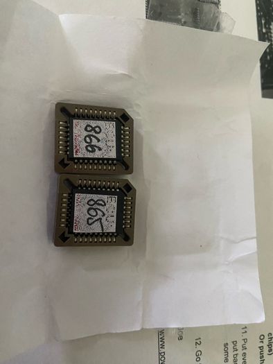 Set of chips vw t4 ACV ecu