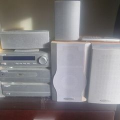Goodmans XPro Music System with Surround Sound Speakers