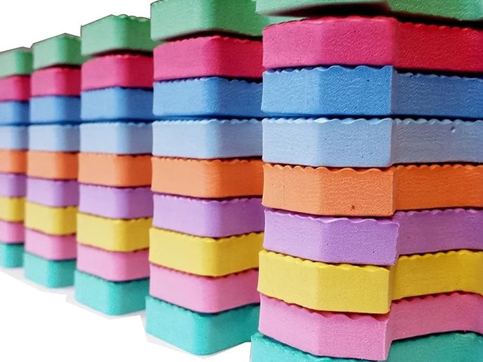 Interlocking Foam Play Mat Set. Great for Babies, Toddlers or Even exersise (32 x 32cm. 18 Piece Pastel Mats)