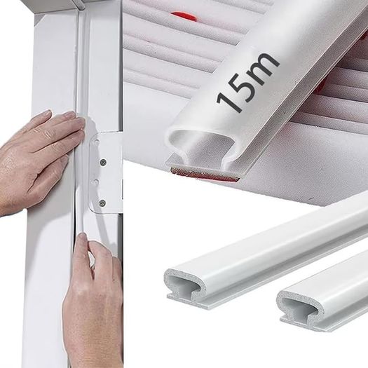 Brand New Self-Adhesive Door Seal for Cold and Sound Insulation -